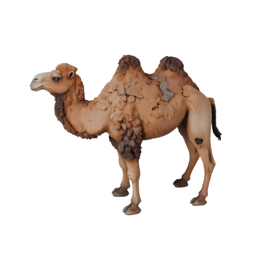 Высокополигональная 3D модель верблюда - Детальный STL-ресурс для печати
