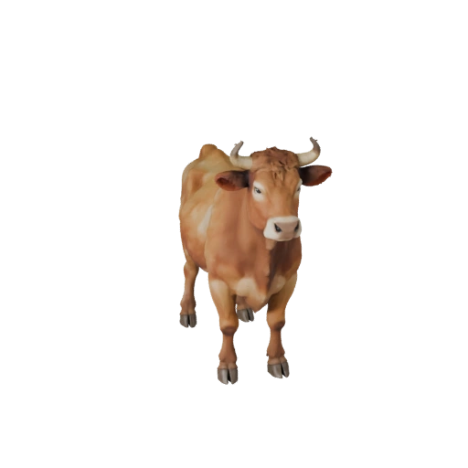 Реалистичная 3D модель коровы - rigged PBR ассет для игр | Royalty-Free