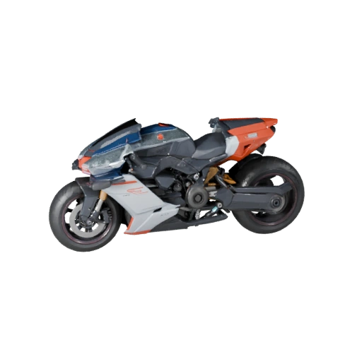 3D модель спидер байка - Готовый к игре PBR транспортный актив