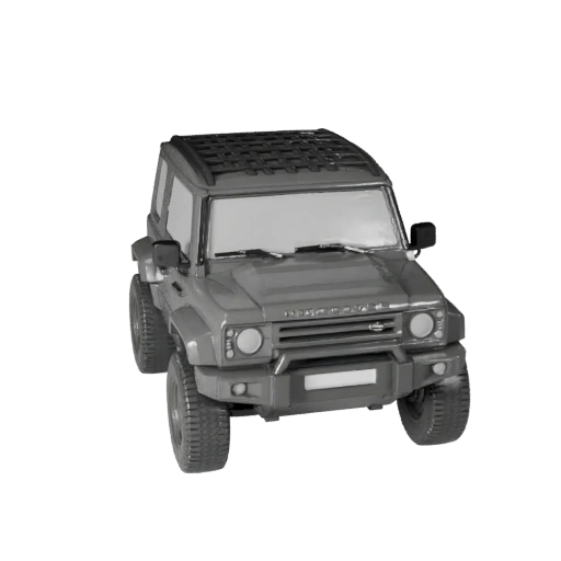 Печатный внедорожник в стиле land rover для бездорожья STL 3D модель