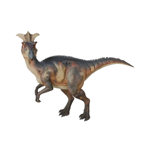 Реалистичный 3D модель паразауролофа - rigged PBR ассет для игр