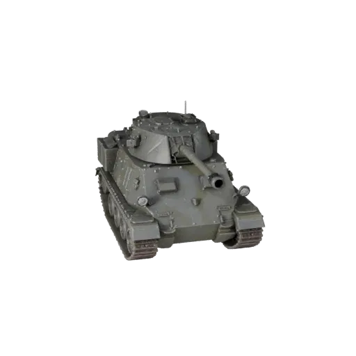 3D-модель самоходной гаубицы, трехчетвертной студийный вид, готовый для Blender актив техники с массивной броней, прочной ход