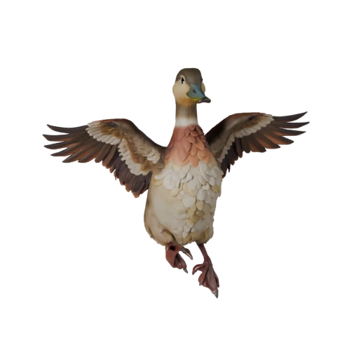 3D модель утки для Unity - Готовый игровой ассет, FBX | Бесплатно