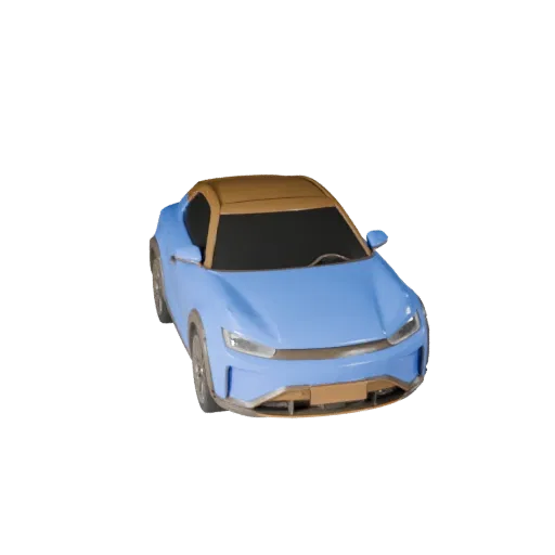 Печатный электрический внедорожник STL 3D модель для коллекционных предметов и