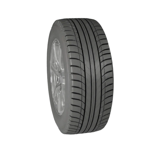 3D модель автомобильной шины для Blender и игр - PBR ассет