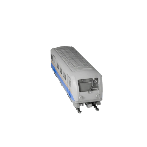 Печатный маглев поезд STL 3D модель для коллекционных предметов и