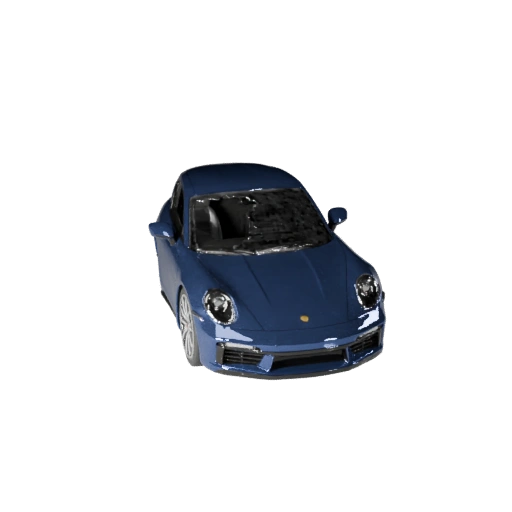 Печатный спортивный автомобиль в стиле Porsche STL 3D модель для