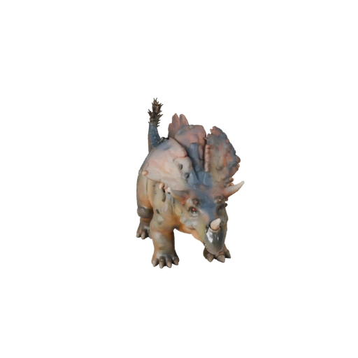 Мультяшный Ankilozaur 3D Модель - Стилизованный Ассет для Анимации