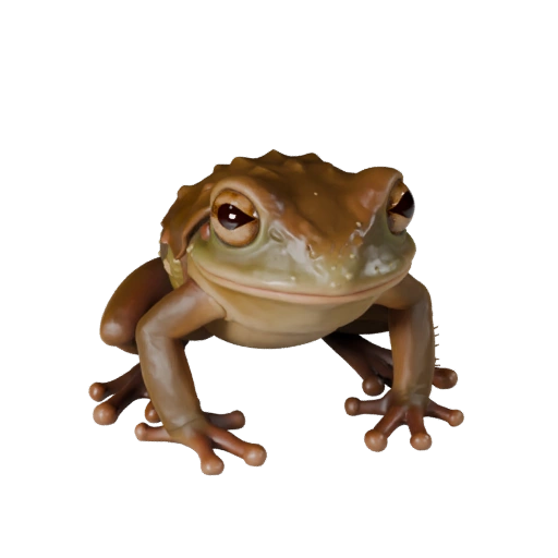 3D модель древесной лягушки для Blender - PBR ресурс с текстурами | PBR