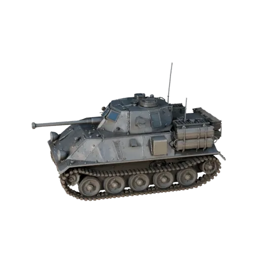 3D-модель Wwii Halftrack, вид в игровом окне в трех четвертях, готовый к использованию в Unity ресурс транспортного средства