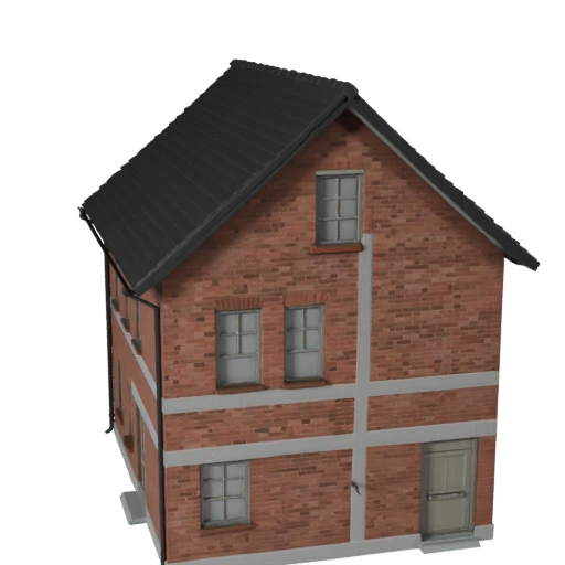 Modello 3D Cabina di Montagna per Blender - Asset di Rendering