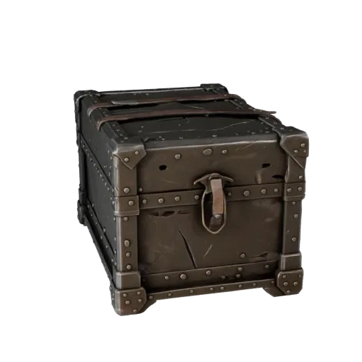 Готовая к просмотру 3D-модель фэнтезийного нагрудника GLB, вид сбоку, рендер в студии, показывающий силуэт и контраст поверхн