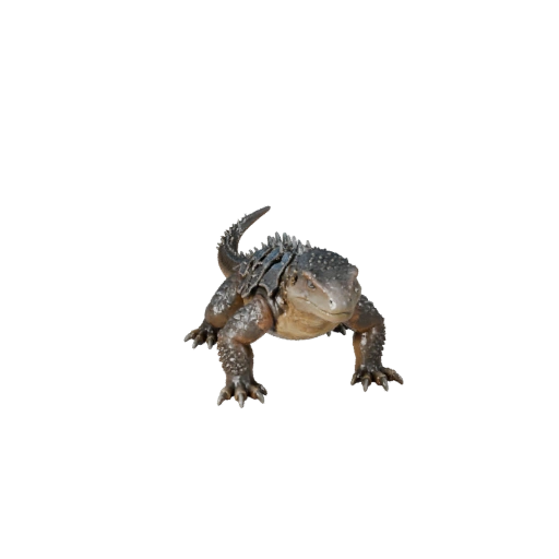 Реалистичная 3D модель ящерицы жила - rigged PBR ассет для игр