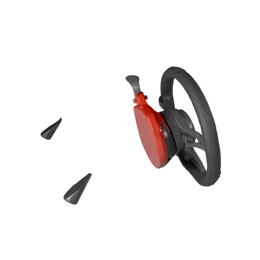 Высокополигональная 3D-модель багги для пустынного ралли, студийный вид крупным планом, высокополигональный транспортный акти