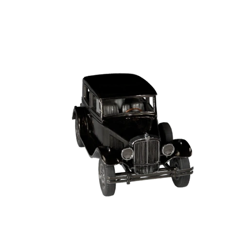 Печатный винтажный автомобиль STL 3D модель для коллекционных предметов и