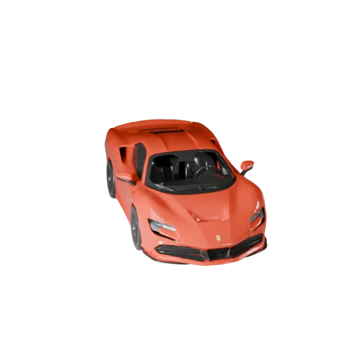Печатный спортивный автомобиль в стиле феррари STL 3D модель для
