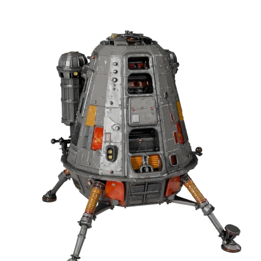 3D модель лунного посадочного модуля для Unreal Engine - Готов к игре