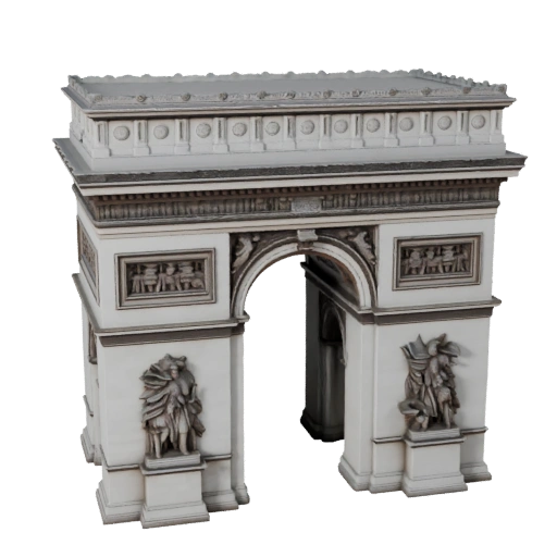 Modello 3D Arco di Trionfo per Unity - Asset di Gioco per Architettura