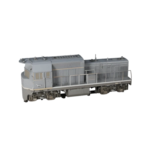 3D модель дизельного локомотива для Unity - Низкополигональный PBR актив