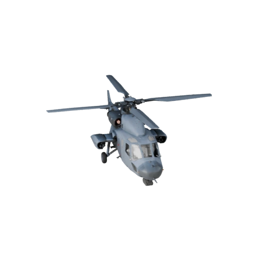 Готовый к игре атакующий вертолет в стиле apache 3D модель для