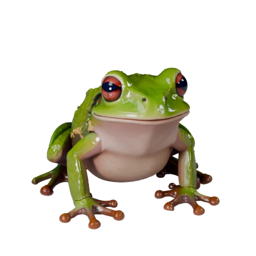 Высокополигональная 3D модель древесной лягушки - Детальный STL-ресурс для печати