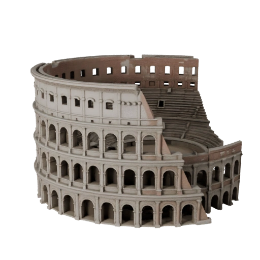 Colosseo Modello 3D per Unity - Asset di Gioco per Architettura