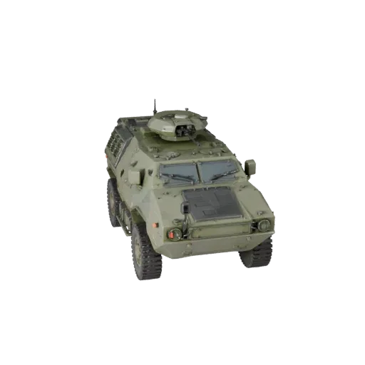 Низкополигональная 3D-модель Mrap, трехчетвертной игровой видовой экран, низкополигональный актив транспортного средства с ма