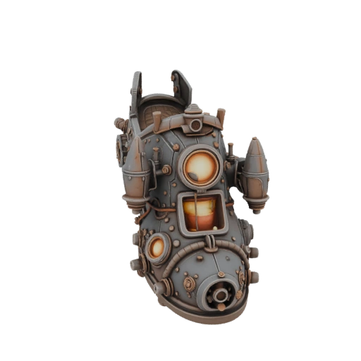 нелепый тапок с ракетным двигателем, созданный в стиле хаотичных гоблинских технологий из WoW, ржавые металлические п...